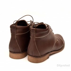Ghete barbati piele naturala Maro casual-elegante cu siret