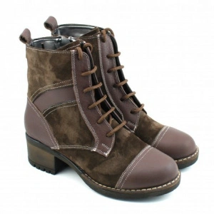 Ghete dama casual din piele naturala cod G37M