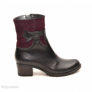 Ghete dama casual-elegante din piele naturala