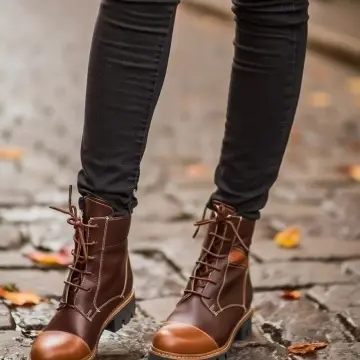 Ghete piele dama romanesti Maro casual-elegante cod G13 - Fabricat manual în România