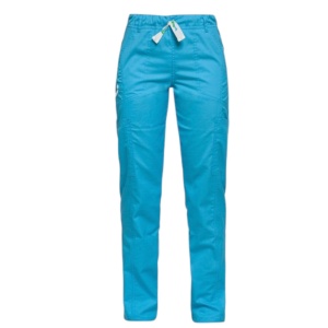 Pantaloni Dante turcoaz de dama