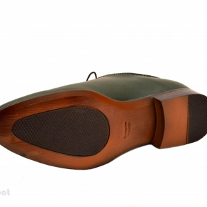 Pantofi barbatesti verzi piele naturala casual-eleganti