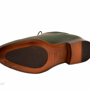 Pantofi barbatesti verzi piele naturala casual-eleganti