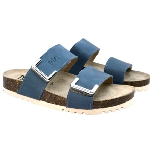 Papuci Dr Feet 16016 albastru - dama