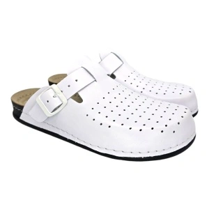 Saboti medicali Dr Feet 8001 alb - barbati