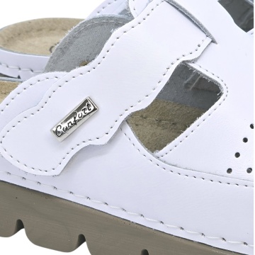 Saboti medicali Dr Feet 9020 alb - dama