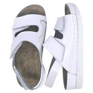 Sandale Doss 518 alb - dama - pentru picior cu monturi