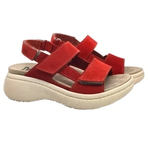 Sandale Dr Feet 18003 rosu - dama
