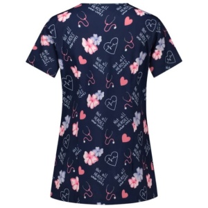 Bluza medicala albastru - Heroes