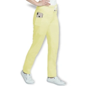 Pantaloni galben deschis de dama (M200)