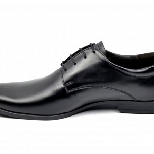 Pantofi barbati piele naturala negri casual-eleganti