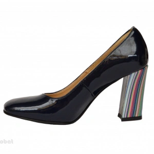 Pantofi dama eleganti din piele naturala negri