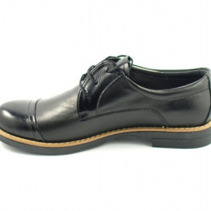 Pantofi dama negri casual-eleganti din piele naturala