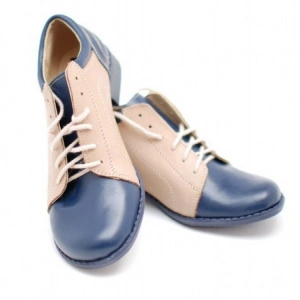 Pantofi dama piele naturala casual cu siret