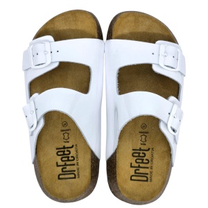 Papuci Dr Feet 23003 alb - dama