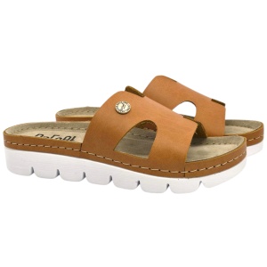 Papuci Dr Feet 9000 maro deschis - dama