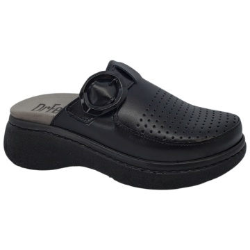 Saboti Dr Feet 21011 negru - dama