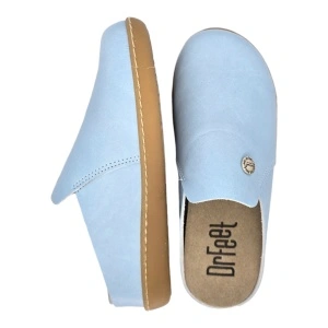 Saboti medicali Dr Feet 19000 albastru deschis - dama