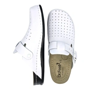 Saboti medicali Dr Feet 8001 alb - barbati