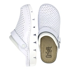Saboti medicali Dr Feet 9014 alb - dama