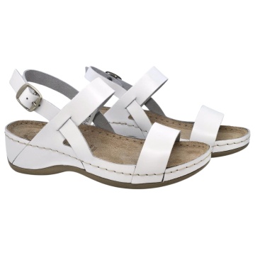 Sandale Doss 686 alb - dama
