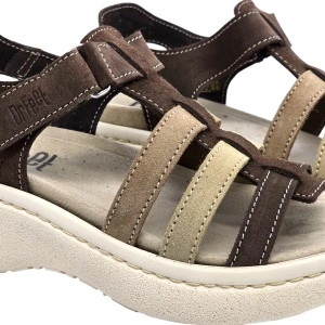 Sandale Dr Feet 18000 maro castaniu - dama