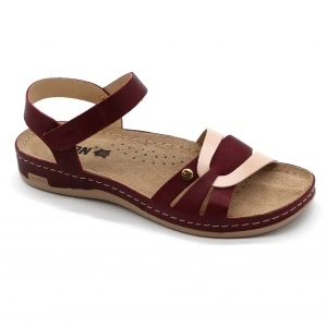 Sandale Leon 961 bordo - dama