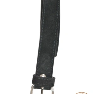 Curea piele naturala intoarsa neagra 2,2cm - Curea dama piele naturala
