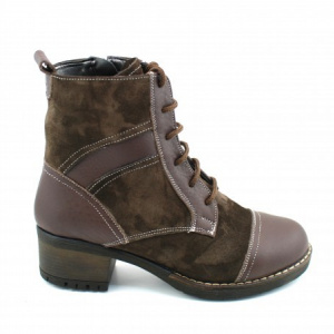 Ghete dama casual din piele naturala cod G37M - Img 3