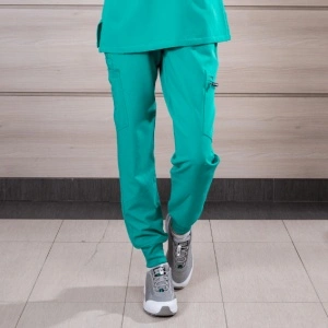 Pantaloni tip jogger turcoaz verde - Ricci