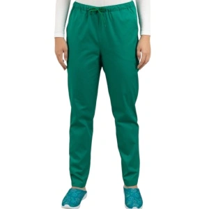 Pantaloni verde chirurgical unisex - strech