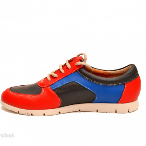 Pantofi dama adidasi sport-casual din piele naturala