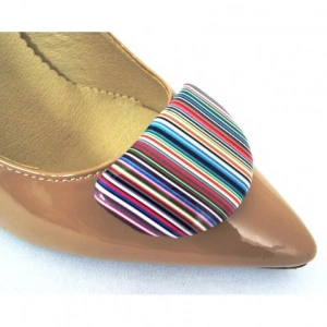 Pantofi dama eleganti bej lacuit din piele naturala
