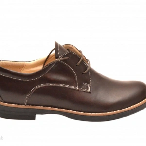 Pantofi dama maro casual-eleganti din piele naturala 
