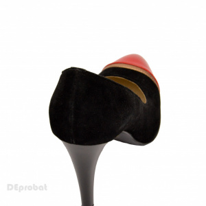 Pantofi stiletto dama eleganti din piele naturala velur