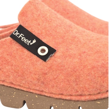 Papuci de casa Dr Feet 1107 portocaliu - dama