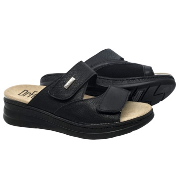 Papuci Dr Feet 5012 negru - dama - cu taloneta detasabila