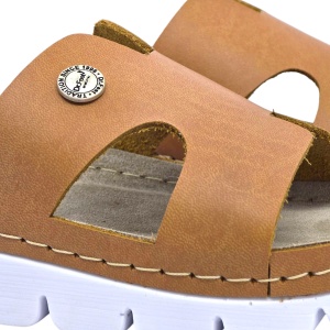 Papuci Dr Feet 9000 maro deschis - dama