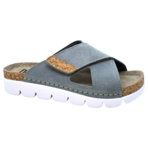 Papuci Dr Feet 9019 albastru deschis - dama