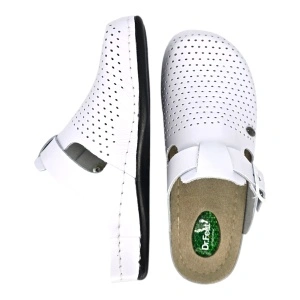 Saboti medicali Dr Feet 1014 alb - dama