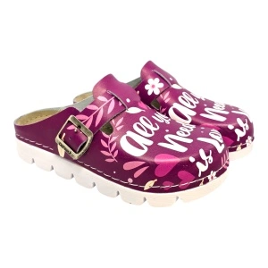 Saboti medicali Dr Feet 1100 mov - All you need is love - dama