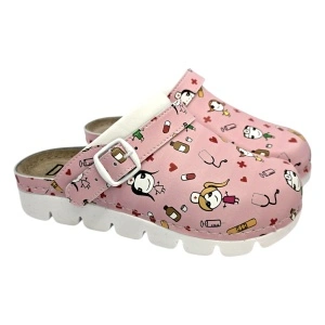 Saboti medicali Dr Feet 9010 medical pink - dama