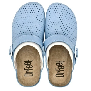 Saboti medicali Dr Feet 9014 albastru deschis - dama