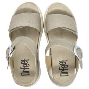 Sandale Dr Feet 18004 maro deschis - dama