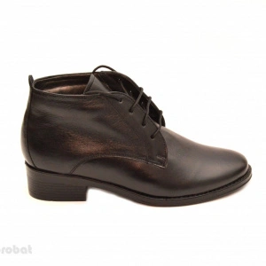 Ghete elegante dama piele naturala Negre