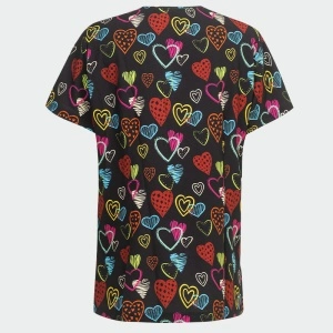 Bluza medicala neagra - Colours of love