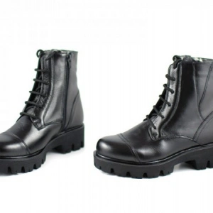 Bocanci dama piele naturala Negri sport-casual