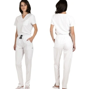 Costum medical Bella - alb