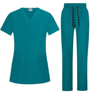 Costum medical Bella - caribbean blue