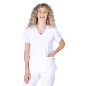 Costum medical Eva dama - alb